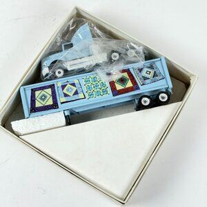Winross Vintage 1:64 Truck Hershey Quilts 1990 Diecast Semi Trailer